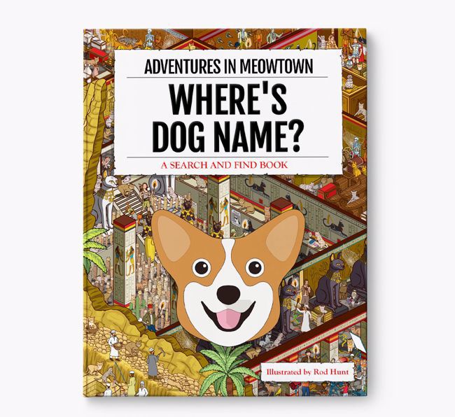 Personalised Corgi Book: Where's Dog Name? Volume 2